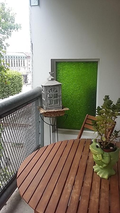 Am Goldenen Reiter Apartment Dresden Bagian luar foto